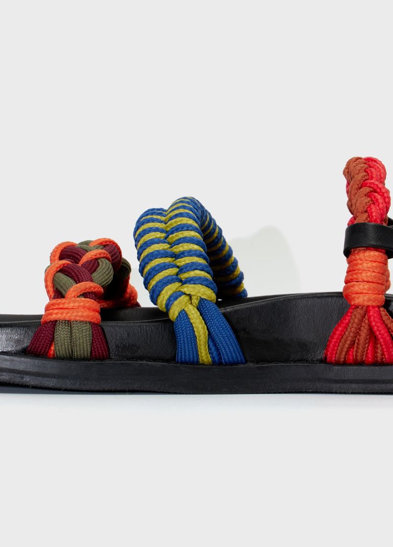 SANDALIA MACRAME CORDA