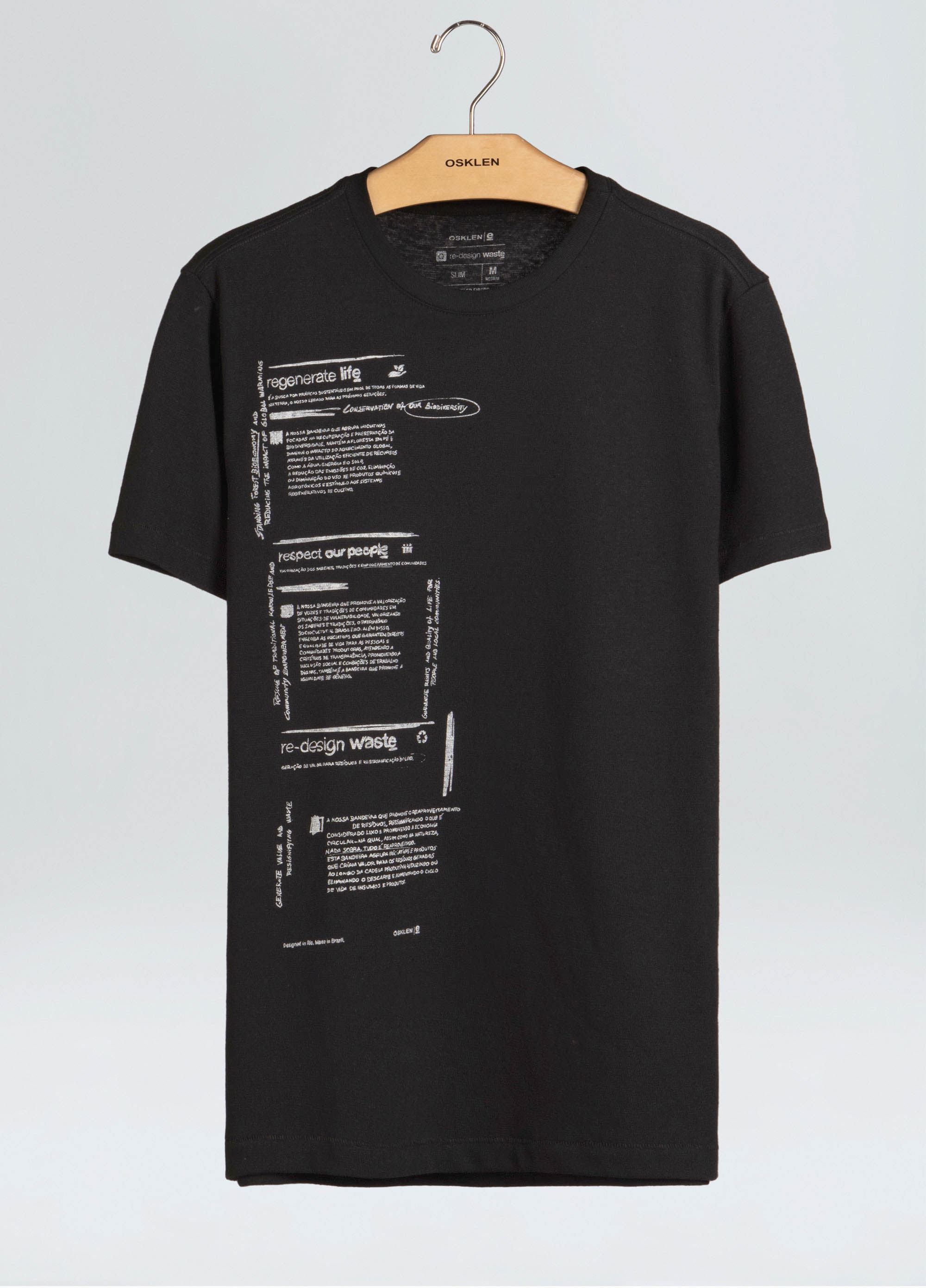 T-shirt e bandeiras