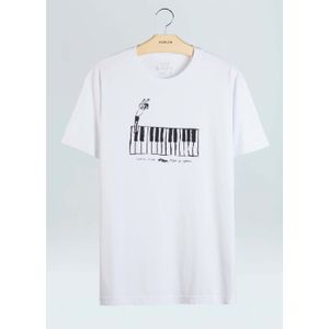 T-shirt vintage surf & jazz piano