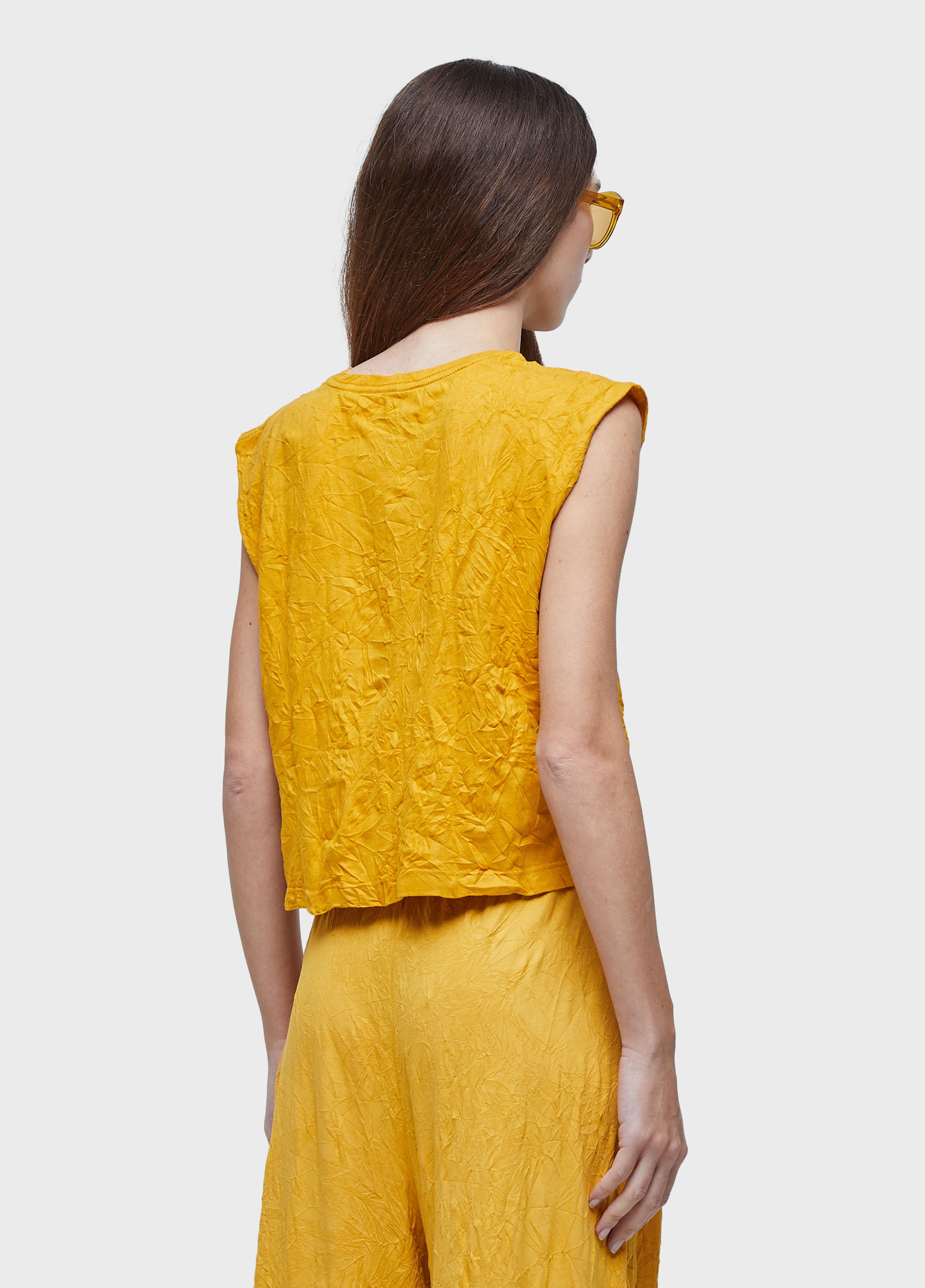 SLEEVELESS FEM WRINKLE COLOR