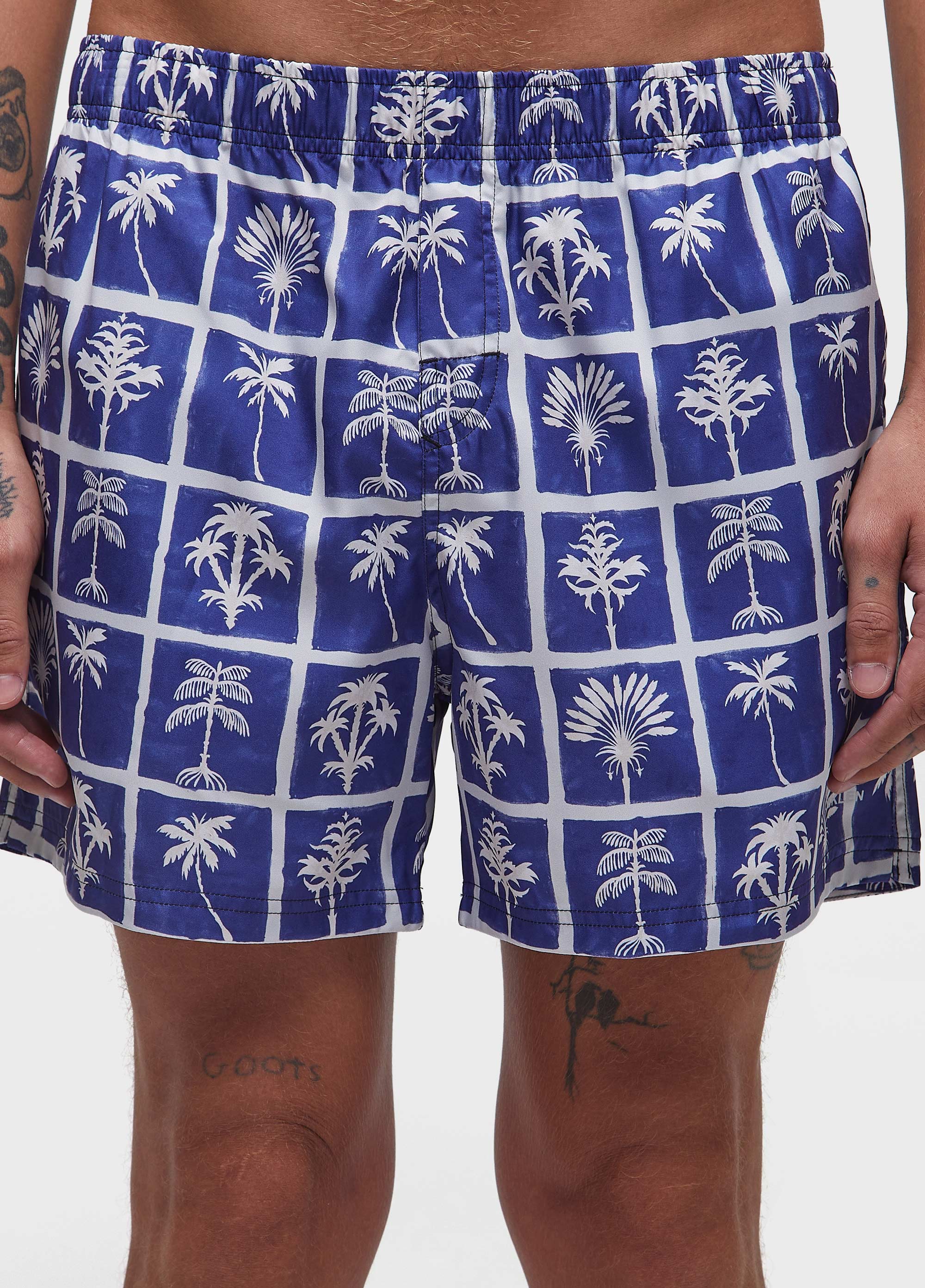 BEACH SHORT AQUAONE LAZULI FULL