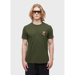 T-shirt vintage rose stc