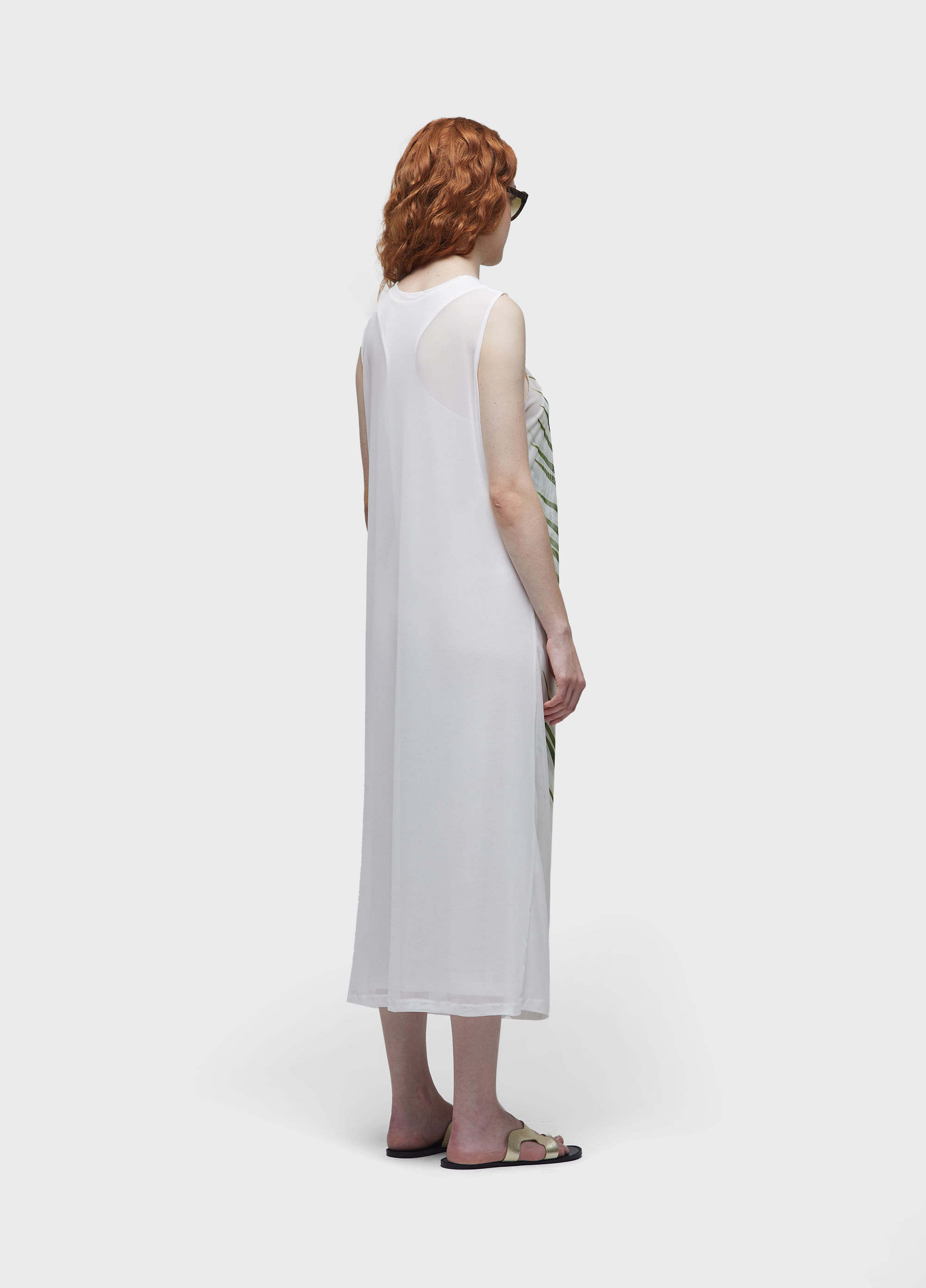 VESTIDO SLEEVELESS TULE PALMEIRA