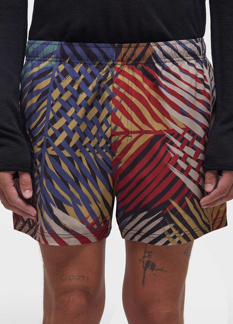 BEACH SHORT PALM COLOR