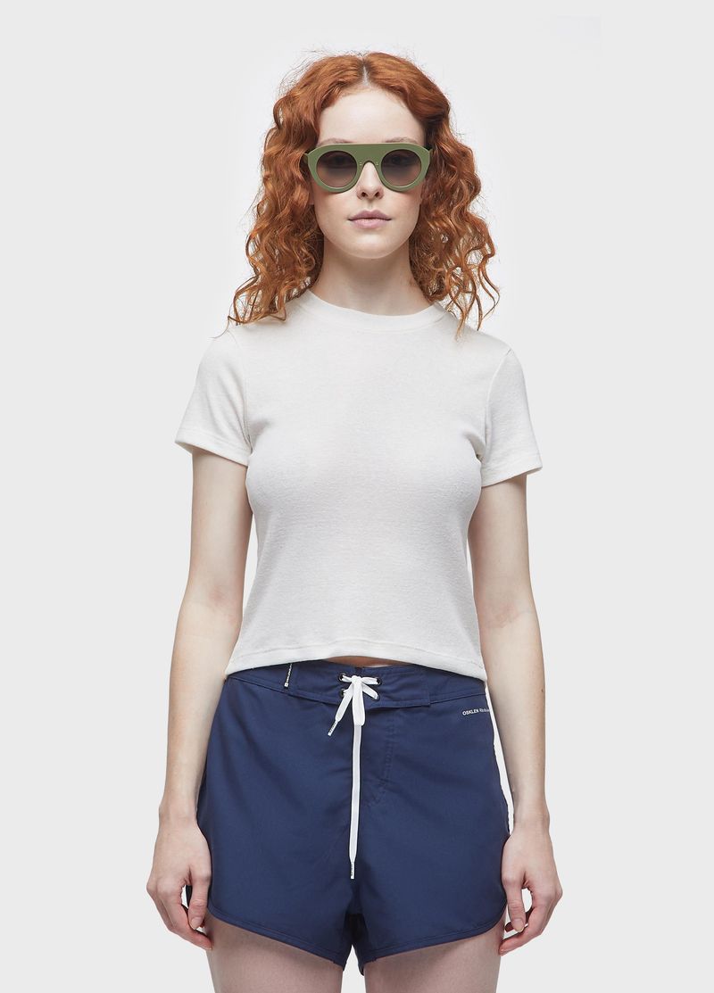 BABY TEE FEM SOFT RIB