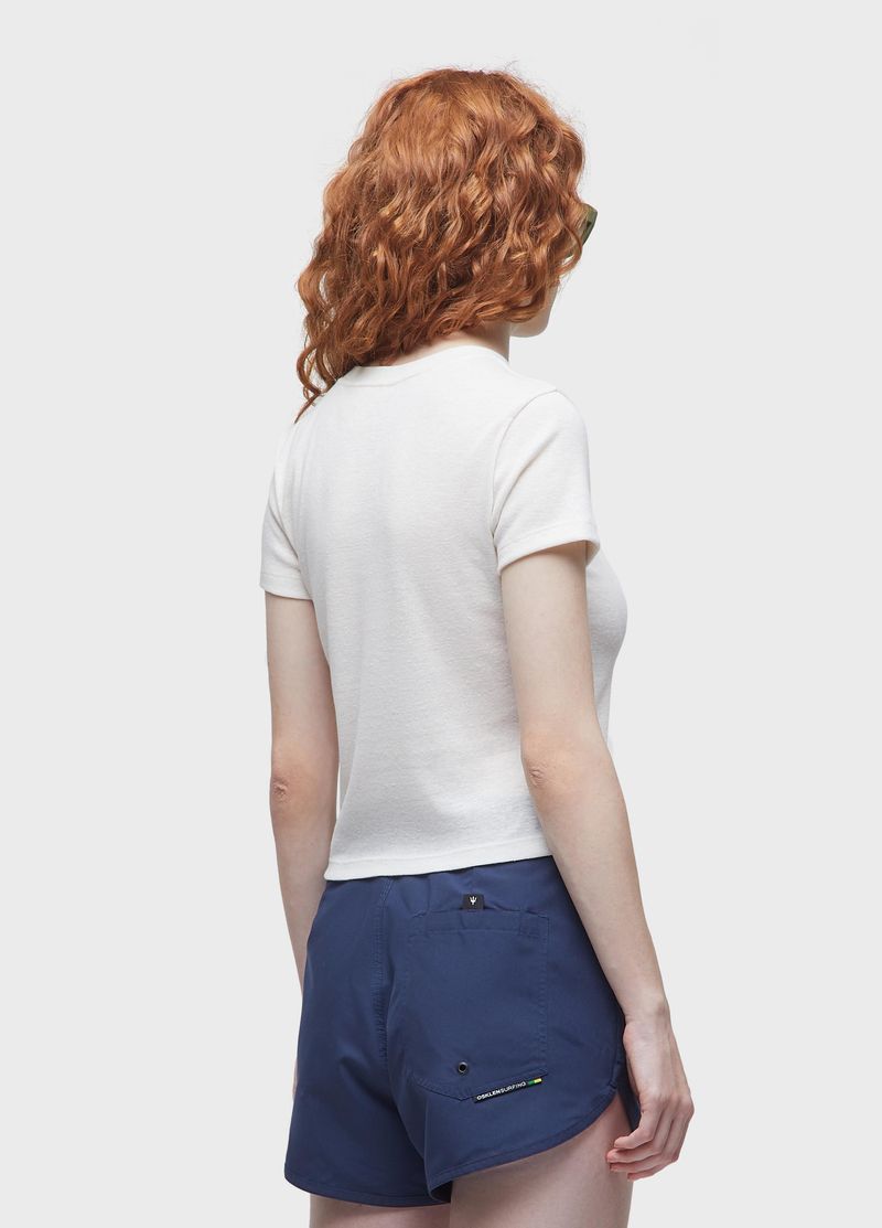 BABY TEE FEM SOFT RIB