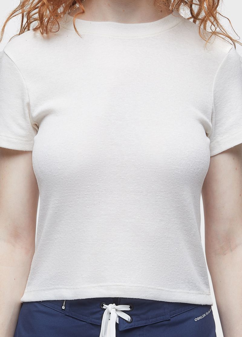 BABY TEE FEM SOFT RIB