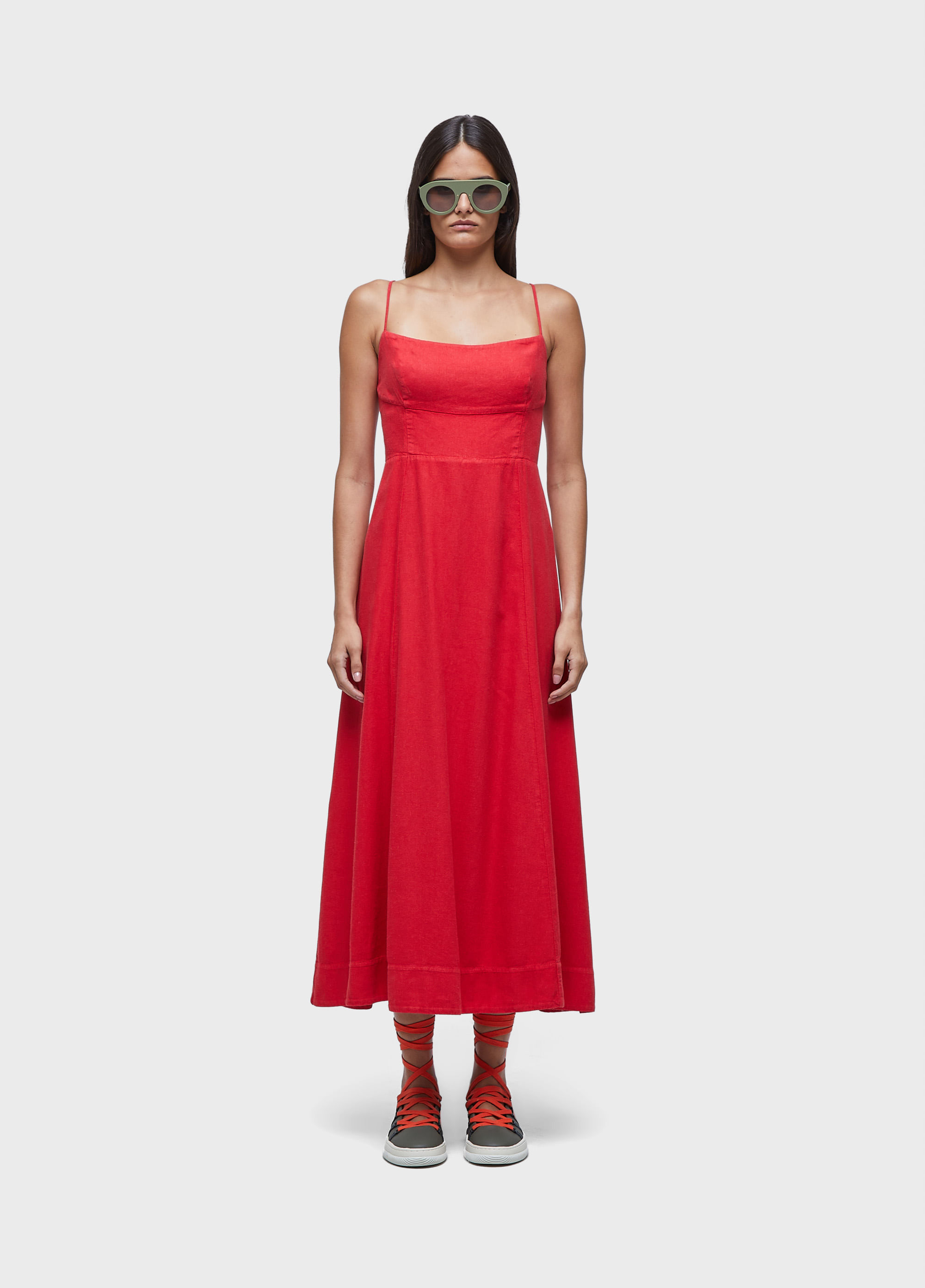 VESTIDO ALCAS LINEN