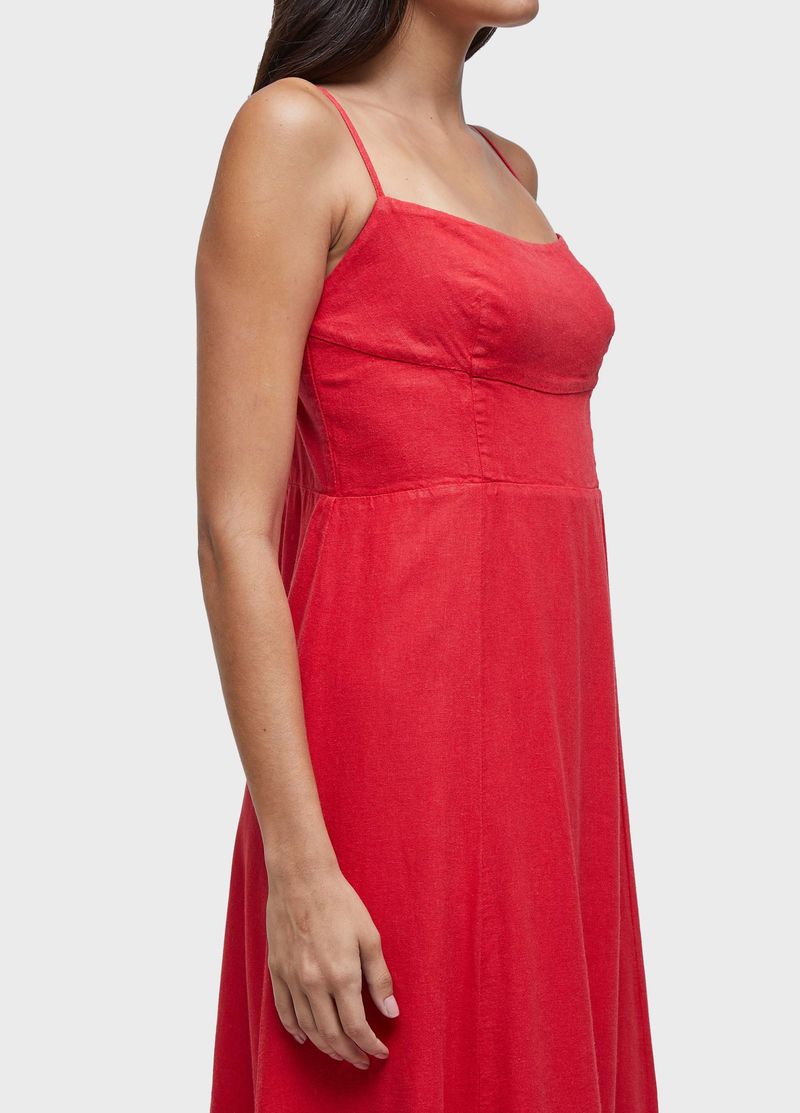 VESTIDO ALCAS LINEN