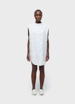 VESTIDO SMOKING SLEEVELESS LINEN