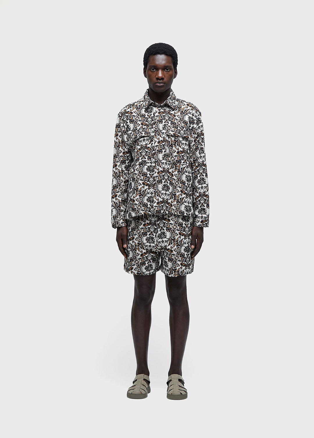 BERMUDA JACQUARD ROSE