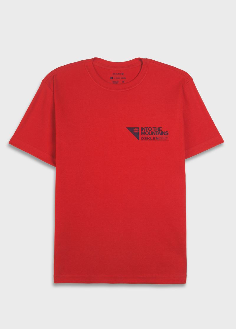 Regular Big Shirt Carimbo Into the Mountains