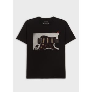T-shirt vintage eletric guitar
