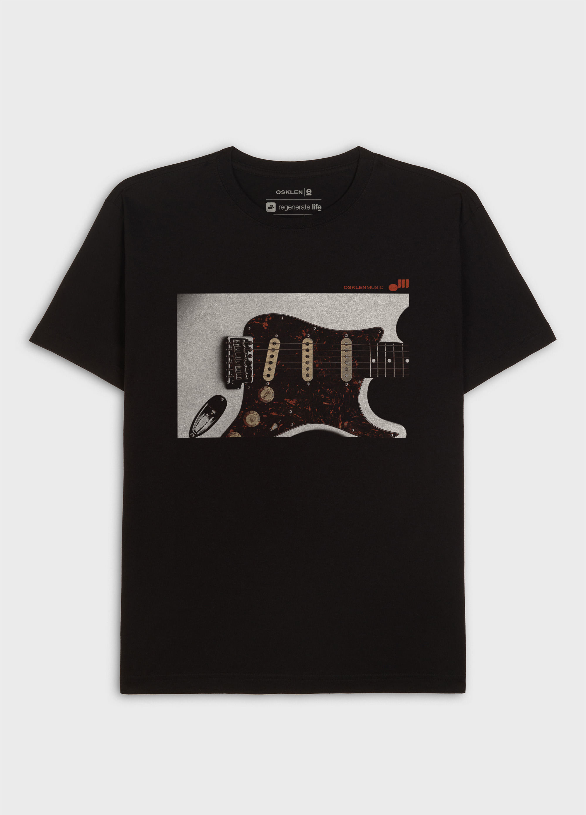Tshirt Regular Vintage Eletric Guitar