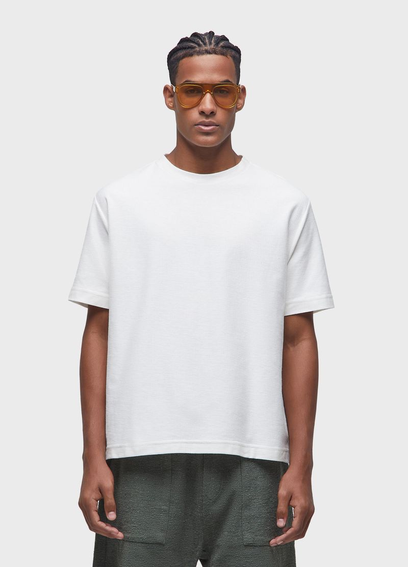 TSHIRT OVER CANELADO LIGHT MC