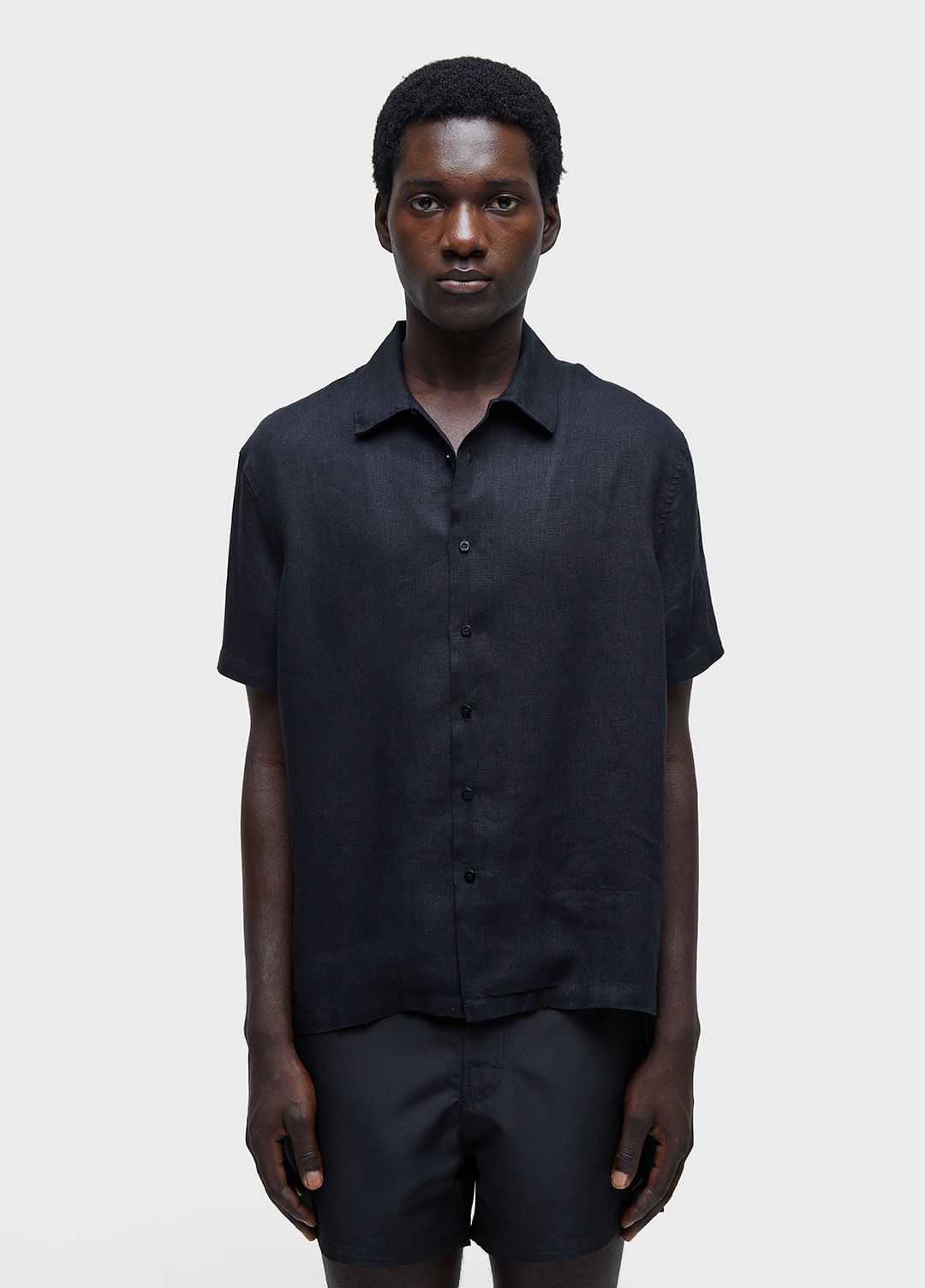 CAMISA MASC LINEN BRIEF MC