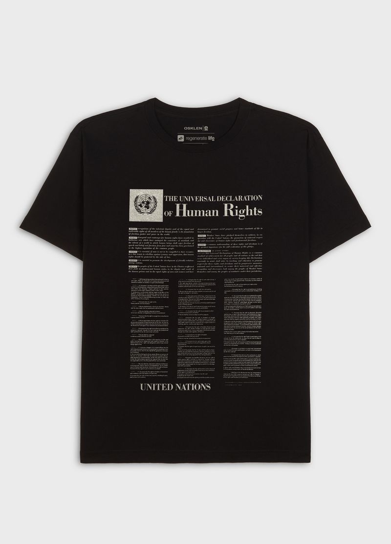 Tshirt Regular Vintage Human Rights