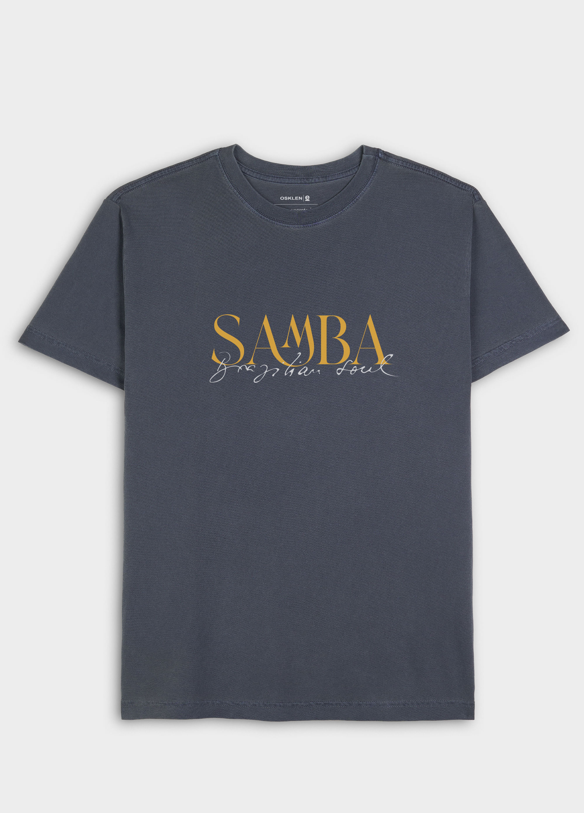Tshirt Regular Stone Samba Serifado