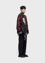 SWEATER TRICOT JACQUARD VINTAGE ROSE