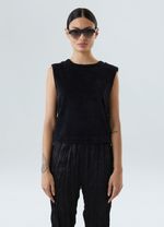 sleeveless plush gola