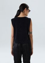 sleeveless plush gola