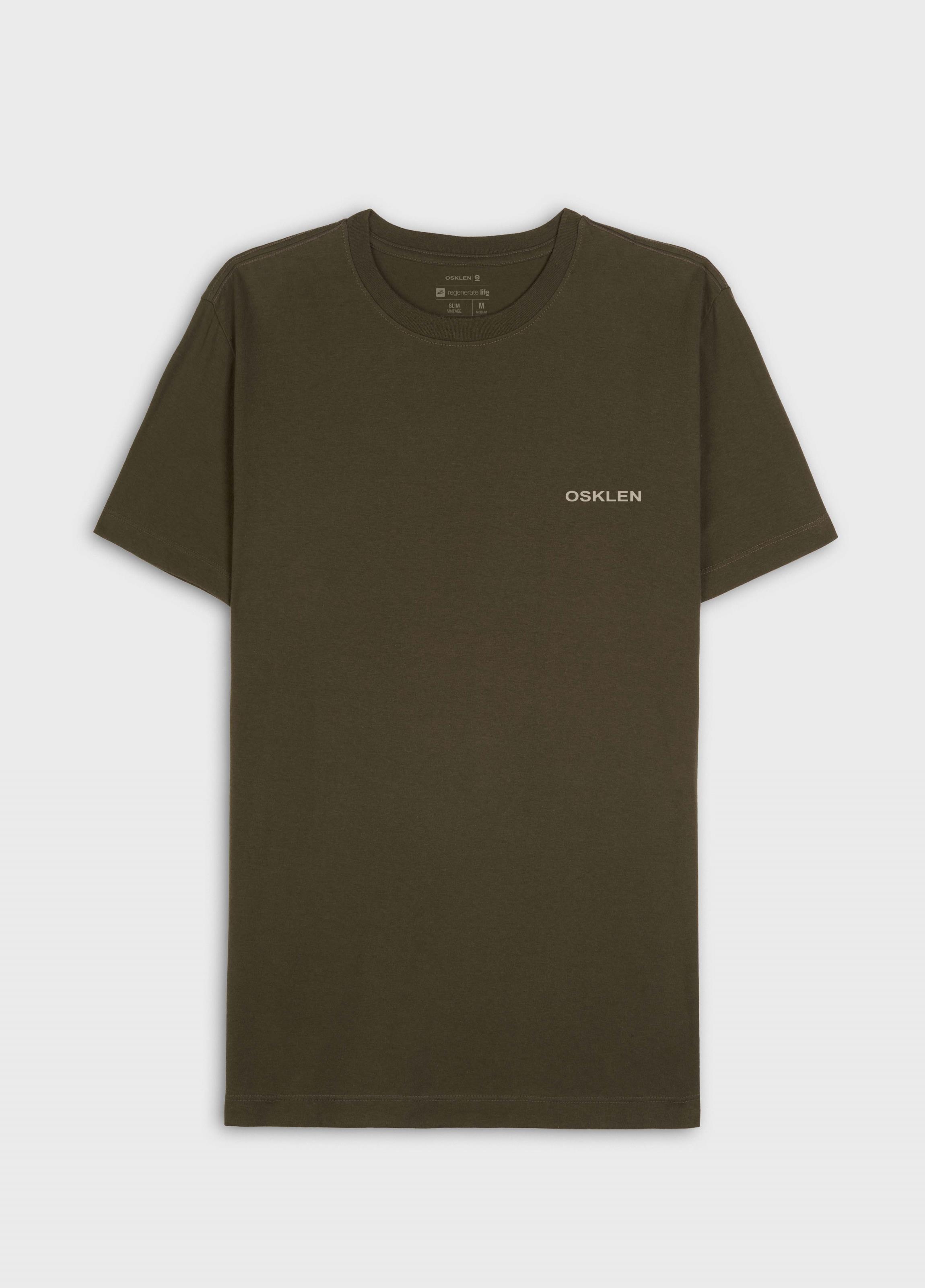 Tshirt Slim Vintage Osklen We Are NAture