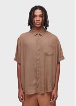 CAMISA MC RECYCLED LINEN
