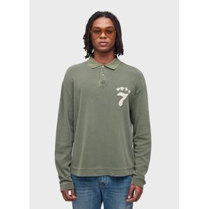 Polo over caiçara canelada ml