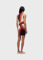 VESTIDO RAGLAN CURTO PLISSE ONDA