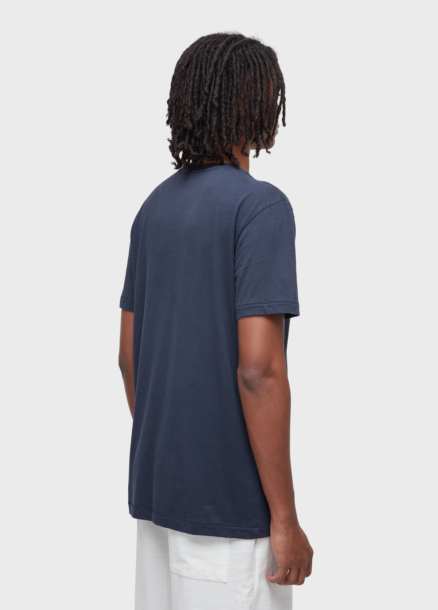 T-shirt soft used brasão gaze