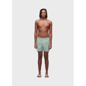 Beach short litoral stripes