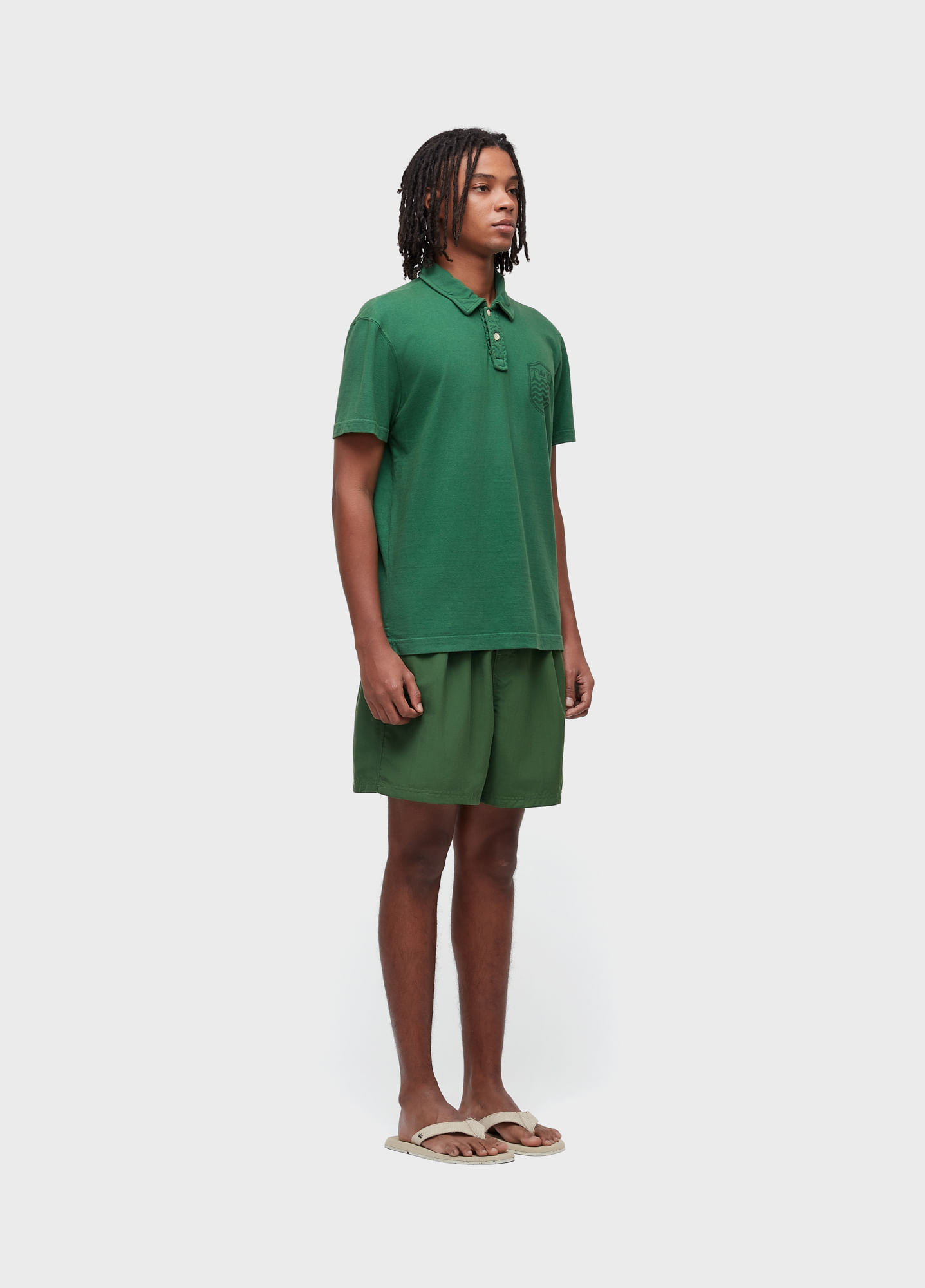 Camisa polo stone  colors