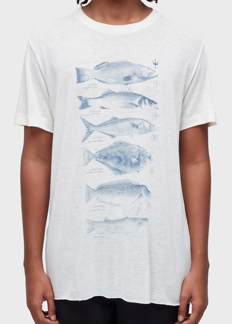 TSHIRT PEIXES SPECIES