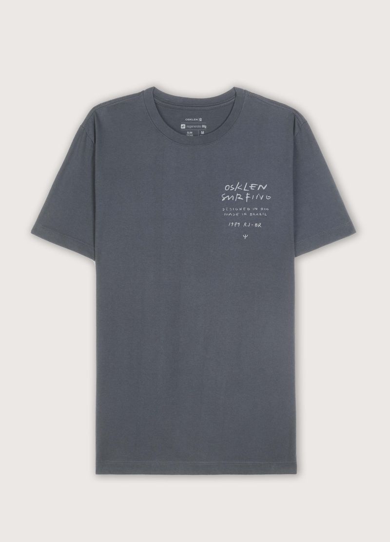 T SHIRT SLIM VINTAGE SURF HANDWRITING MC
