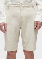 BERMUDA ALFAIATARIA BASIC LINEN