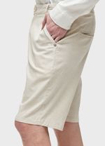 BERMUDA ALFAIATARIA BASIC LINEN