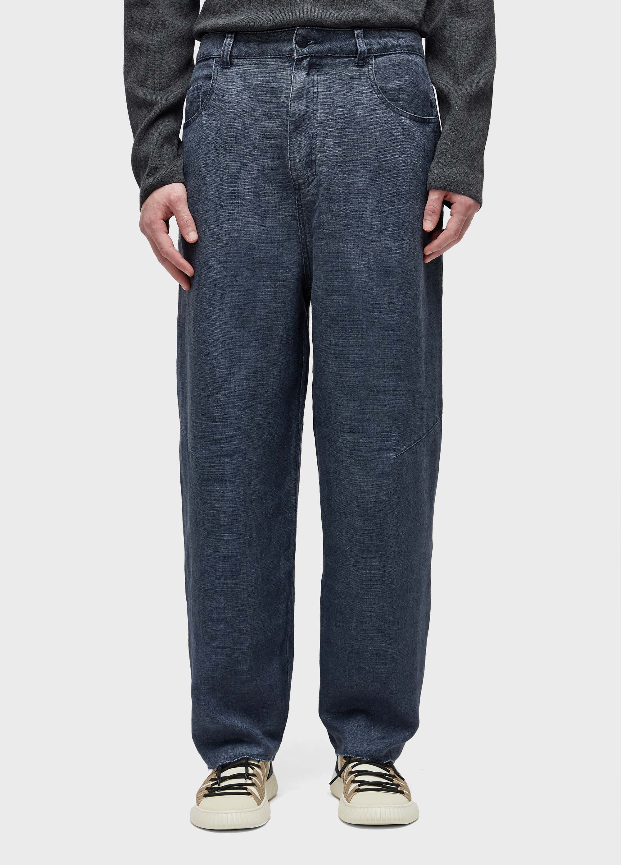 Calça linen stone