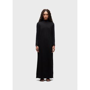 Vestido manga longa frayed