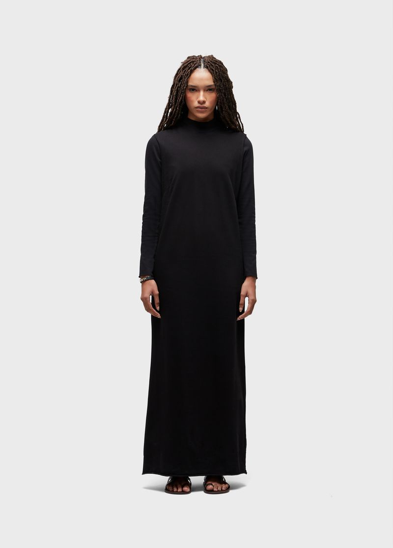 VESTIDO MANGA LONGA FRAYED