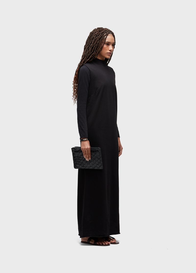 VESTIDO MANGA LONGA FRAYED