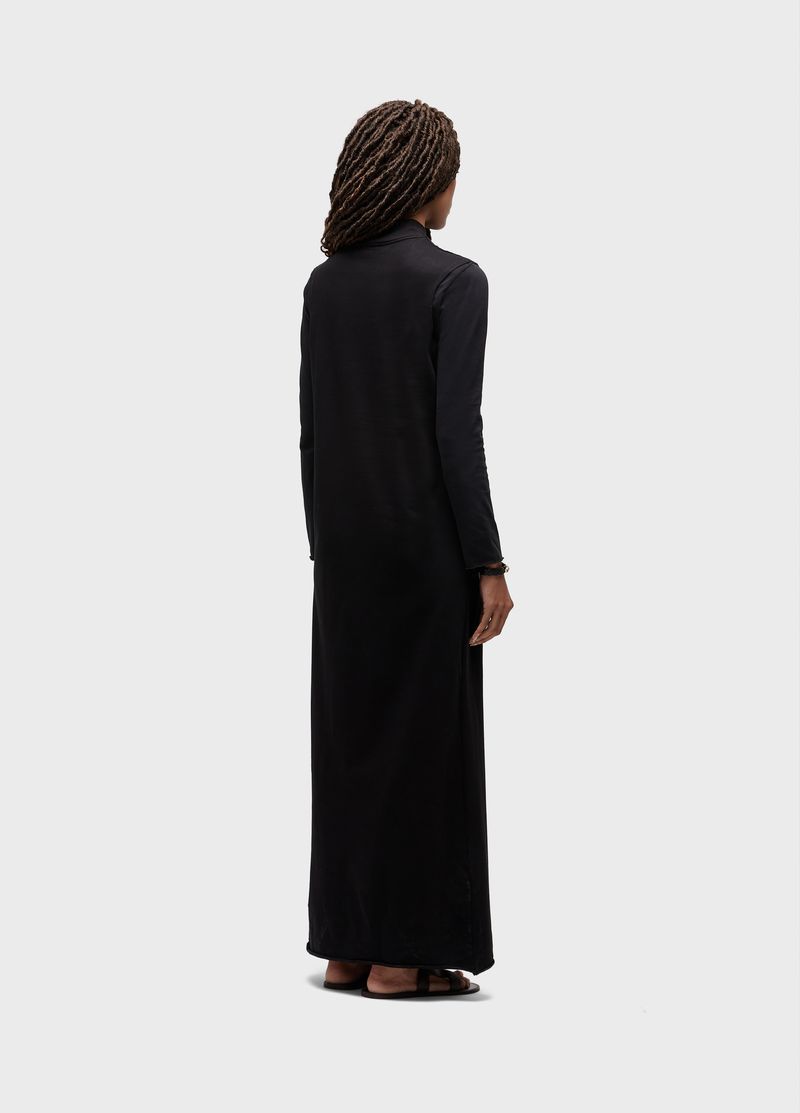 VESTIDO MANGA LONGA FRAYED
