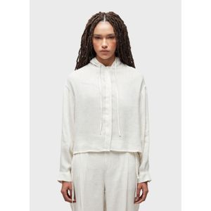 Camisa capuz linho reciclado