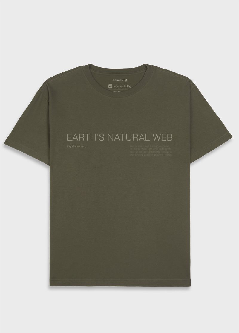 Tshirt Regular Vintage Planet’s Fabric