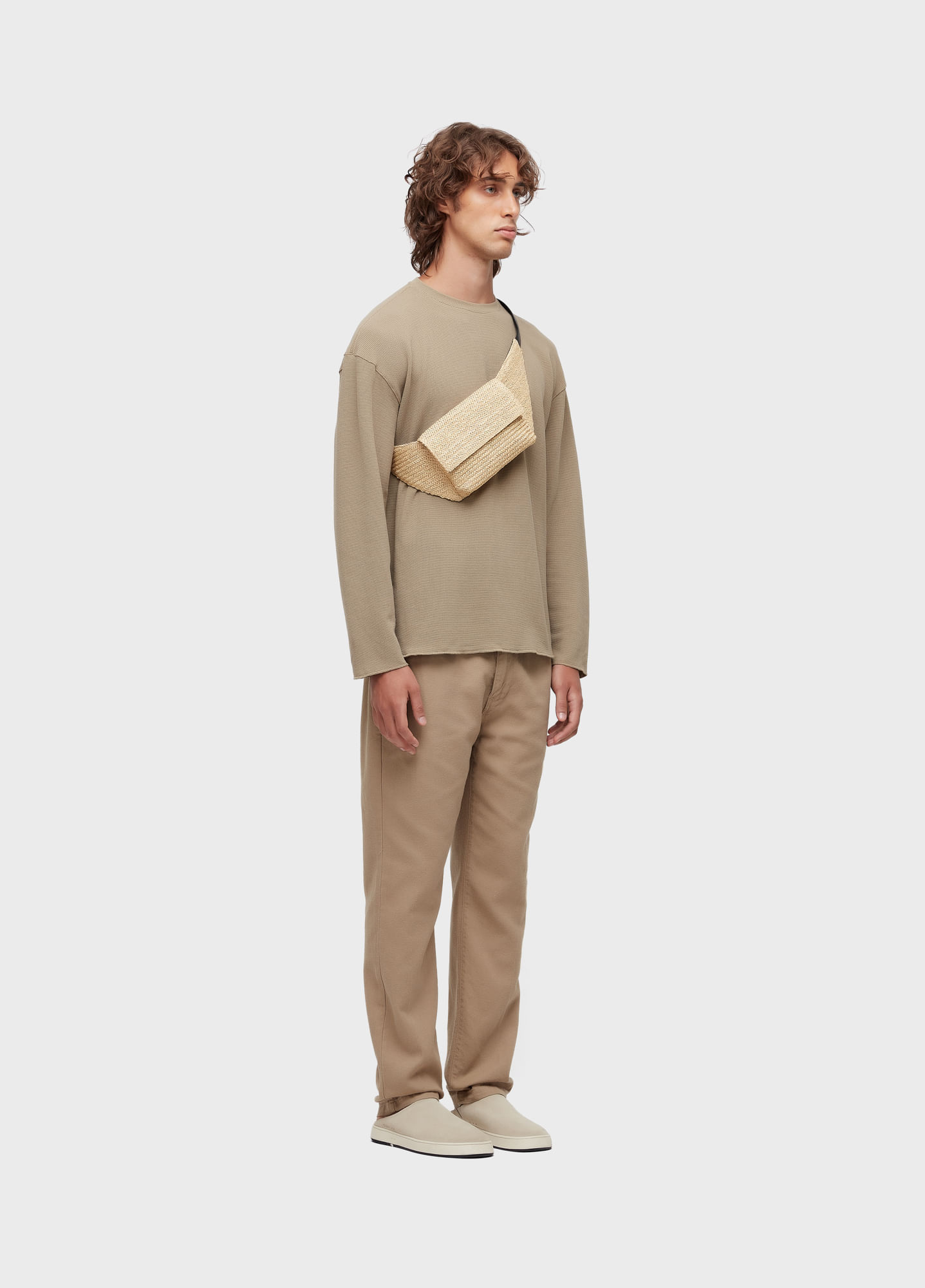 Calça comfort texture