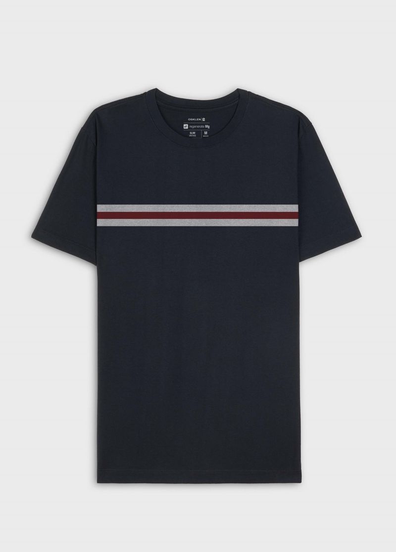 T SHIRT VINTAGE 3 STRIPES MC