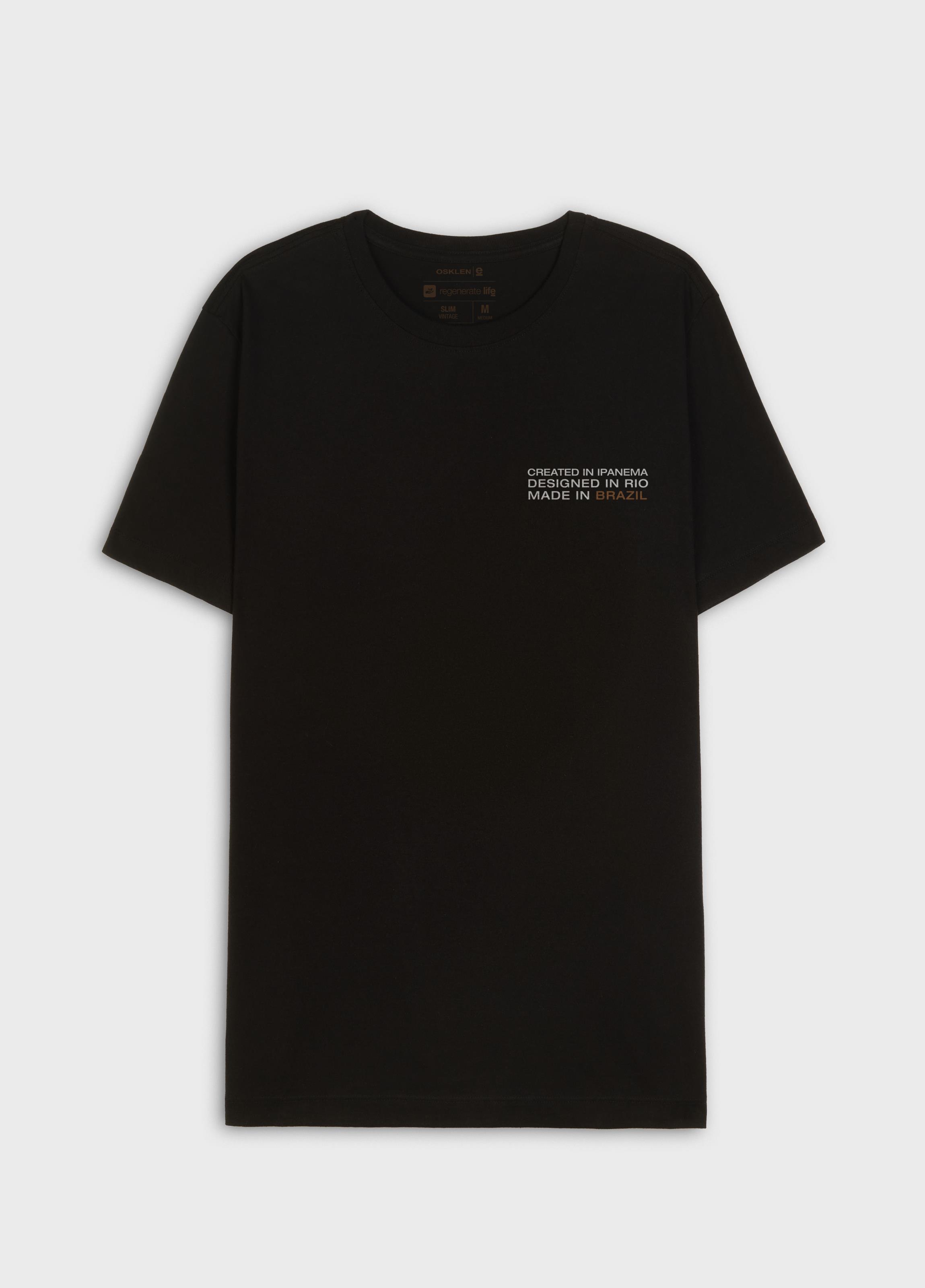 T SHIRT SLIM VINTAGE CREATED MC