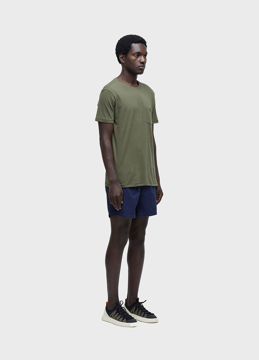T-shirt rustic pocket e-basics  II