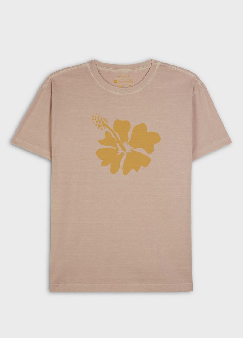 T SHIRT STONE HIBISCO MAXI MC