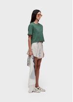 TSHIRT CROPPED WRINKLE