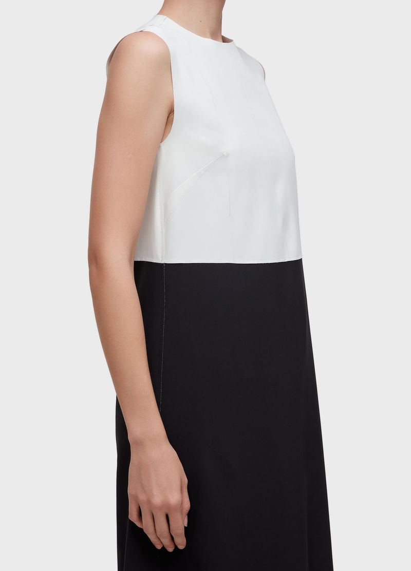 VESTIDO SUPERLIGHT DOUBLE FACE BICOLOR